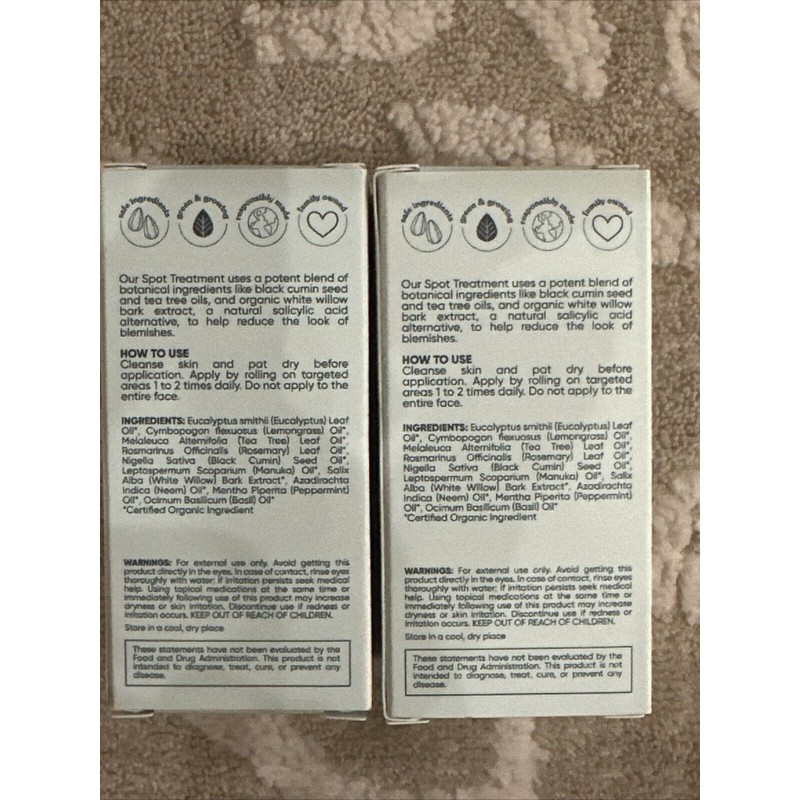 Sky Organics Blemish Control Spot Treatment for Face USDA Certified