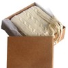 Natures Purest Natures Knits Cable Knit Blanket 60x80cm
