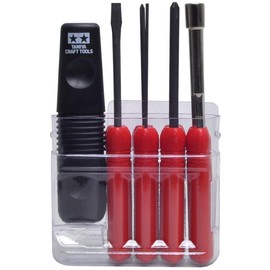 Tamiya 74023 Craft Tool Series No. 23 Screwdriver Set of 8 Builders Eight Plastic Model Tools