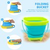 KY-Tech Collapsible Beach Toys Set for Kids, Foldable Beach Bucket