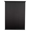 RecPro Black RV Roller Shades | Slow-Rise Roller Shades |