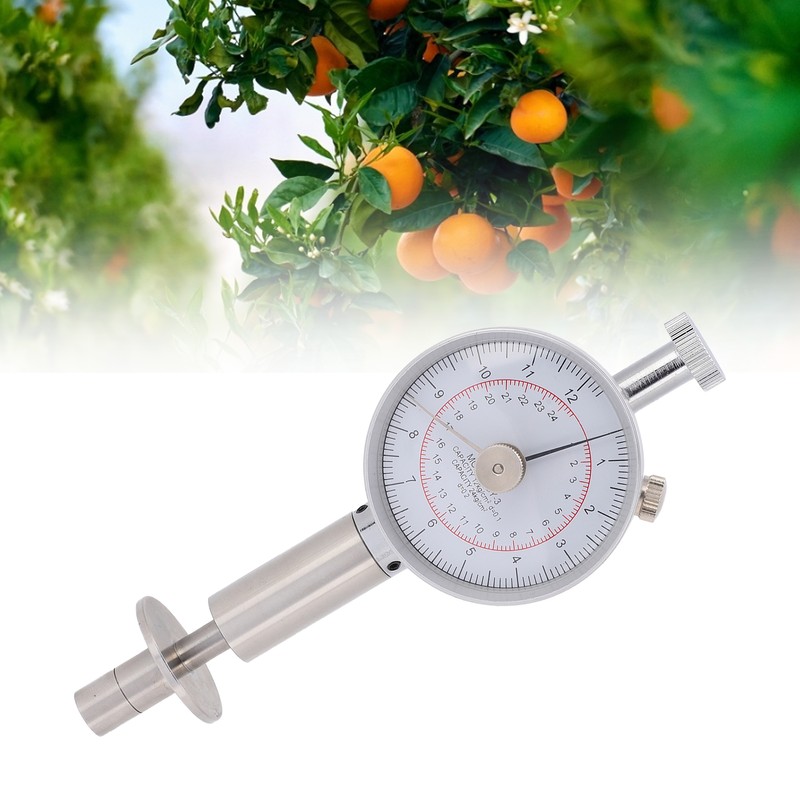GY‑3 Portable Fruit Hardness Tester Penetrometer Sclerometer with Dual Pointers