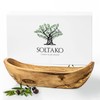 SOLTAKO Le Boulanger Olive Wood Bowl L (30-34 cm) Rustic