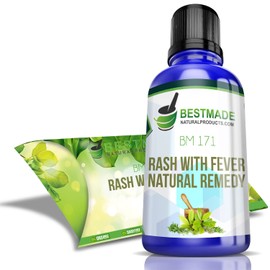 Rash with Fever Natural Remedy (BM171) Blue