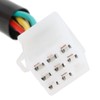 FVRITO Left Starter Kill Light Switch Female Plug Assembly for