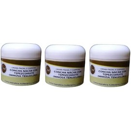 Concha Nácar Con Tepezcohuite 3 Pz 80 G. La Original