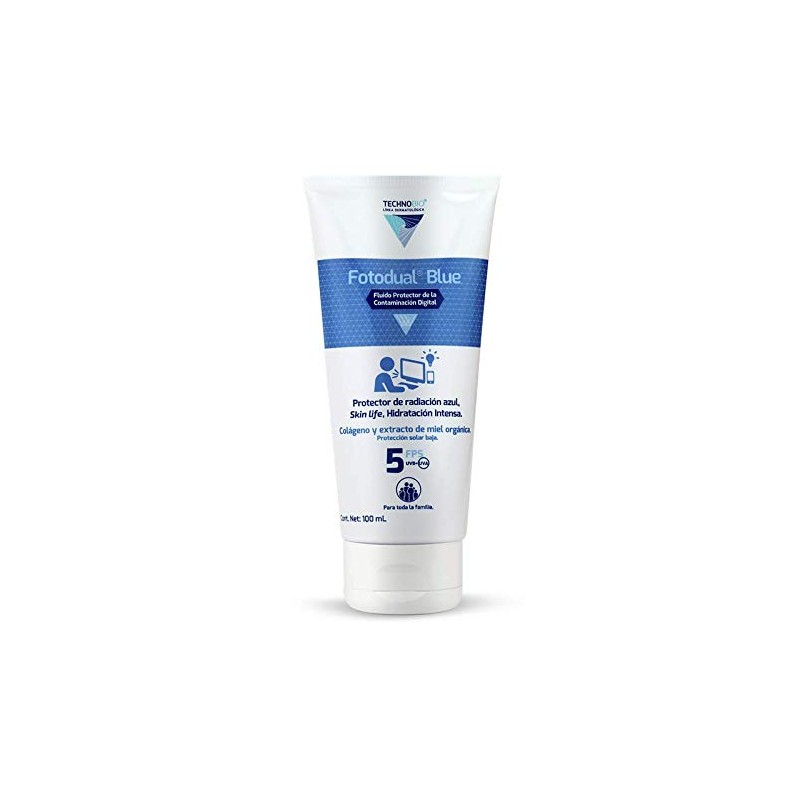 BLUE - Protector para radiación azul e hidratante corporal, 100ml