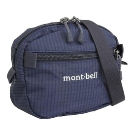 Mont-bell Men's and Women's Shoulder Bag, Waist Pouch, Shoulder Bag, Body Bag, Waist Bag 1.0L Nylon Belt Pouch 1123774 Mont-bell, navy (NV)