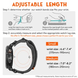 Soft Suede Leather Watch Band, 20mm Military Strap Compatible with Garmin Fenix 8 43mm /7S/7S Pro/6S/6S Pro/6S Sapphire/5S/5S Plus/5S Sapphire, Instinct 2S, Descent MK1S/2S, D2 Delta S, Approach S70-42mm