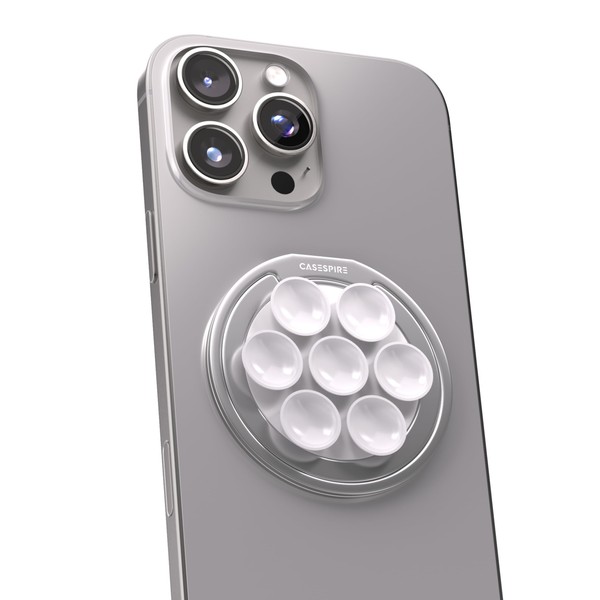 Casespire Suction Grip & Stand, 3-in-1 Magnetic Phone Mount for
