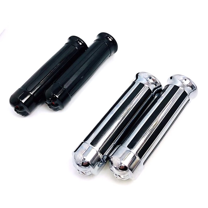 Motorcycle Grip 1 inch 25mm Skull End Grip American Custom