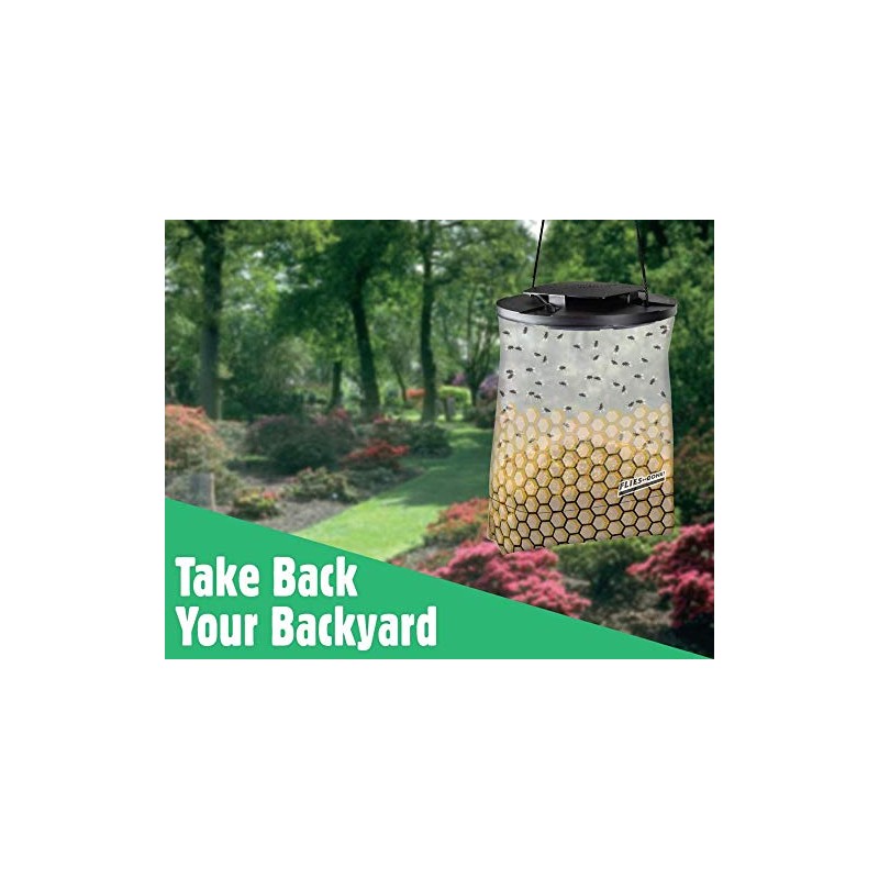 Flies Be Gone Fly Trap - Natural Protein-Powered Attractant