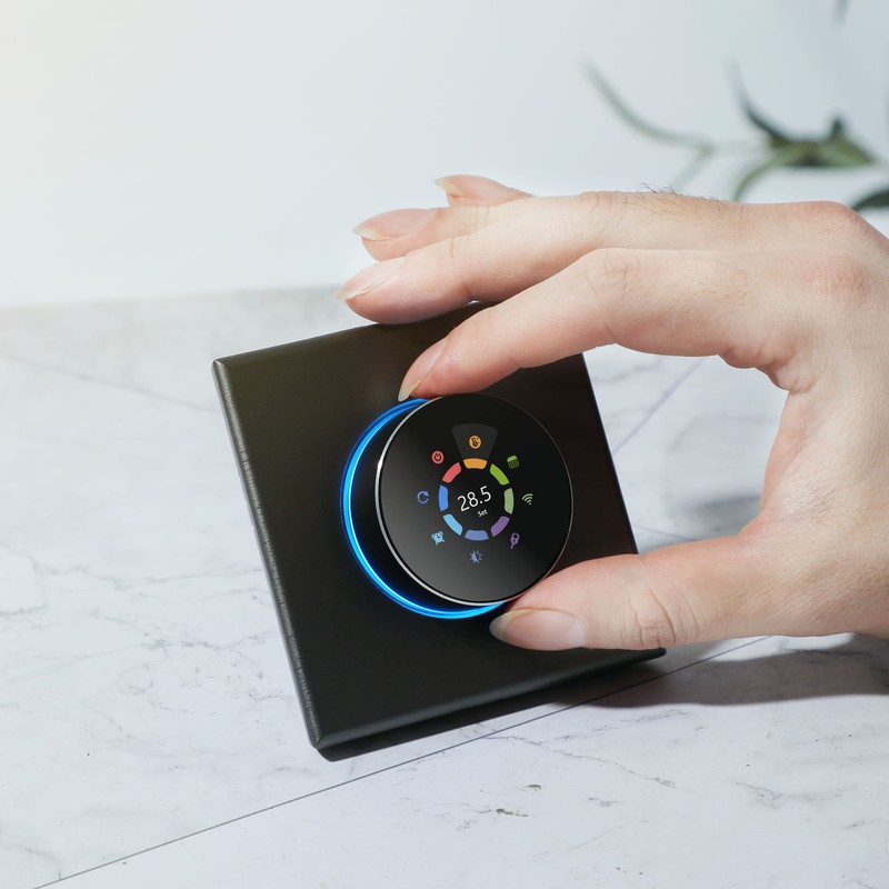 Smart Thermostat PC ABS 95‑240V AC Wifi Thermostat with Variable