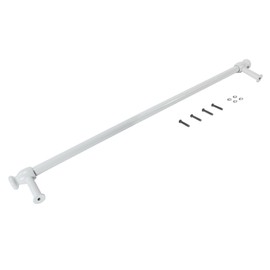 First4spares 'Cut to Size' Door Handle/Towel Rail for Beko Oven Cookers (600mm, White)