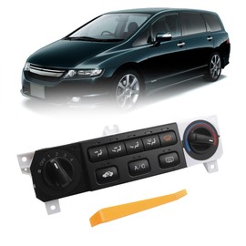 Dasbecan 599-269 AC Heater Climate Control Panel Compatible with 1999-2004 Honda Odyssey LX 3.5L V6, Cab Air Conditioning Controller Switch, Replace# 79600-S0X-A01ZA,79600-S0X-A03ZA,79600-S0X-A02ZA