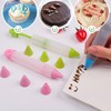 5 Decorating Pens, with 20 Replacement Heads, Baking Tools, Food
