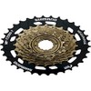 SHIMANO Unisex - Adult E-MFTZ5107434 Screw Ring, Brown/Black, 14-16-18-20-22-24-34 Teeth