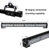 16.8-Inch Traffic Advisor Strobe Light Bar with 32LED 26 Flash