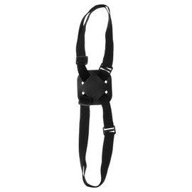 sourcing map Luggage Straps Elastic Suitcase Belt Adjustable Buckle Luggage Connector Elastic Straps Belt PU Suitcase Connect Accessories without Lock for Travel Packing Storage, Black