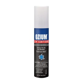 OZIUM® 3.5 Oz. Air Sanitizer & Odor Eliminator for Homes, Cars, Offices and More - Carbon Black