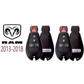 Ram 2 NEW RAM 2013 - 2018 Fobik Remote Key GQ4-53T W Air Suspension Remote Start A++