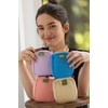 Invite.L Small Stand Up Compact Cosmetic Bag Organized Pockets Korean