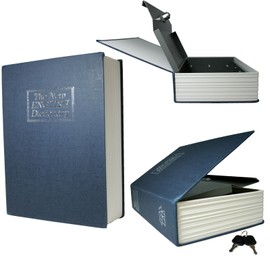 Dictionary Hollow Book Safe Diversion Secret Stash Booksafe Lock & Key Medium