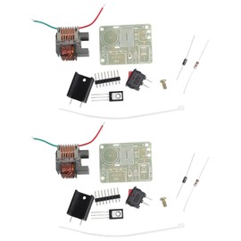 AEDIKO 2 Sets High Voltage Generator 15KV High Voltage Generator Inverter Arc Igniter Coil Module Disassembled Parts