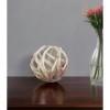 Homeroots White Resin Antler Shaped Sculpture