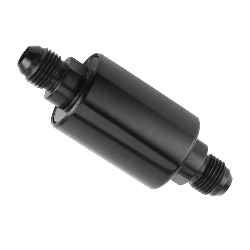 Car High Flow Inline Fuel Filter Aluminium Alloy 100 Micron