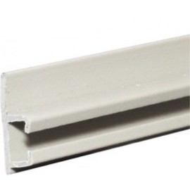 RECMAR SlideRite Plastic Curtain Track - 8 Feet - Gray