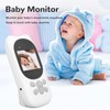 Video Baby Monitor 2200mAh Dual Microphone 2 Way Talk 2.4