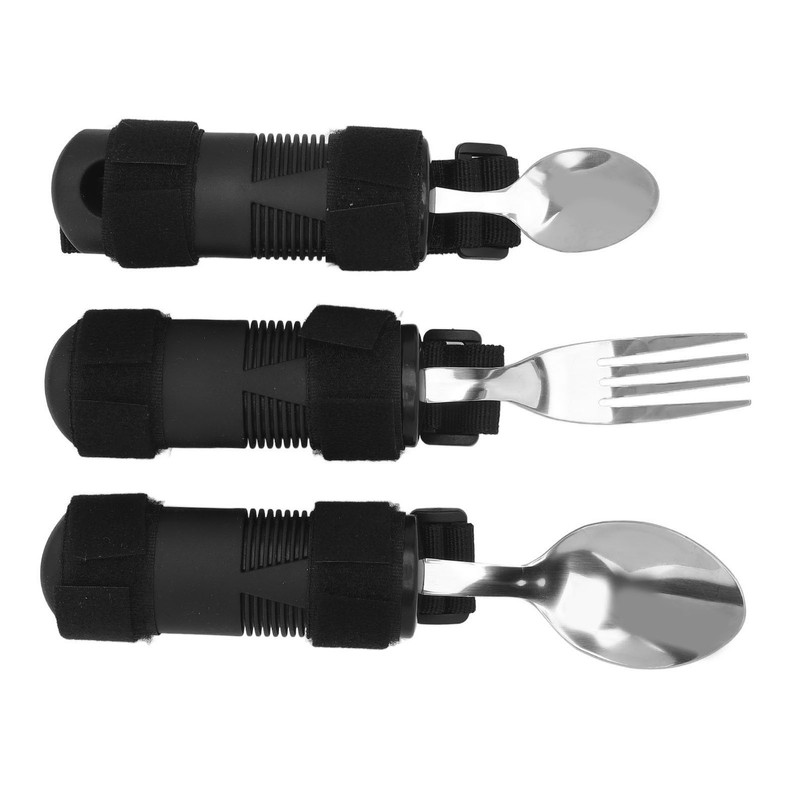 Adaptive Utensils Non Slip Handle Hemiplegia Aid Utensils Elderly Fork