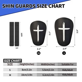 Mini Shin Guards Soccer, 2 Pairs Soccer Miniature Shin Guards for All Ages,Extra Small Protective Equipment shin Guards and 2 Pairs Shin Guards Strap Shin Fixed Straps, Calf Protective Gear Shin