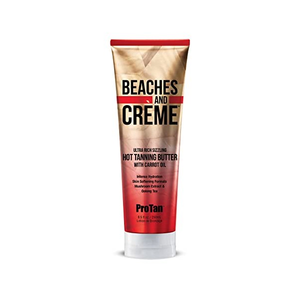 Pro Tan Beaches and Creme Ultra Rich Hot Tanning Butter with Carrot Oil (250ml)