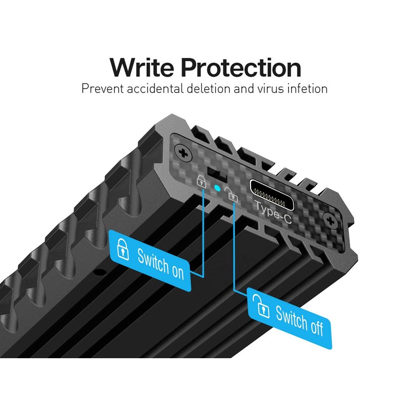 Ineo M.2 NVMe (PCIe) SSD USB 3.2 Gen 2 Tipo