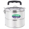 Sunicon 4 Layers Stackable Leak Proof Thermal Lunch Boxes, Thick