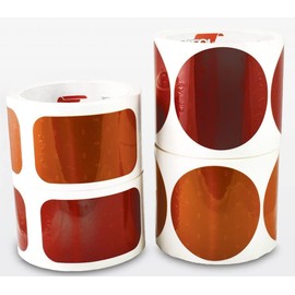 Reflective Solutions - V32 Reflective Tape - 2" x 3.5" Rectangle Red Reflector Tape - 10 Pack - DOT-C2 and SAE Certified Heavy Duty Reflective Stickers - High Reflective Tape for Cars and Trailers