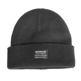 FASTHOUSE Waffle Beanie (Vintage Black, One Size)