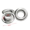 1000pcs 12mm Grommet Eyelet Plating Treatment Rust Prevention Leather Grommets