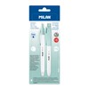 Milan BWM10447IBG Ballpoint Pen Blue + 1 Mechanical Pencil PL1