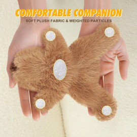 PEACH CAT Capybara Plush 11.8" Cute Capibara Stuffed Animals Soft Plushies Toys Gifts for Kids Brown