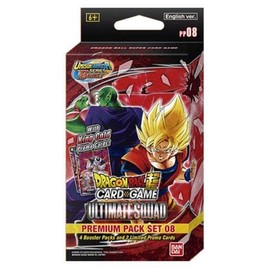 Dragon Ball Super Card Game: Ultimate Squad Premium Pack Set 08, Red
