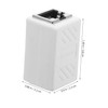 Operitacx Ethernet Coupler Adapter Female to Female Cat Connector for