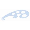 Set of 3 Shapes Drafting French Curve by Yosogo
