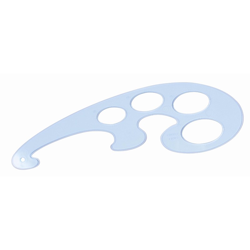 Set of 3 Shapes Drafting French Curve by Yosogo