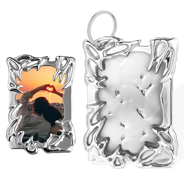 JUGUTA Photocard Holder, Kpop Keychain Y2K Photo Card Holder ID