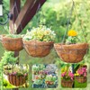 XYSM Hanging Baskets Liners for Plants Outdoor ，Coconut Liners for