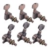 6Pcs Guitar Locking Tuners Tuning Pegs for Full Enclosed Electric