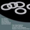 sourcing map PTFE Flat Seal 30 mm AD 20 mm